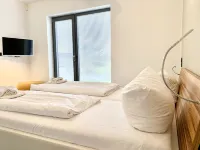 Wellness Apartment with Sea View, Sauna, Fireplace - Quiet, Close to the Beach, Family-Friendly