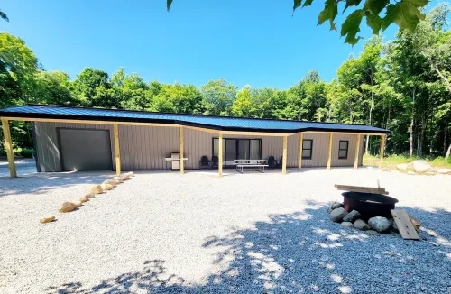 Barndominium Nestled in the Woods Near Pictured Rocks, Waterfalls and Atv Trails