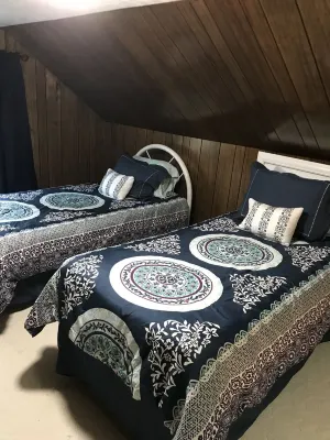 This home is located in beautiful Parke County, a rustic and charming setting.