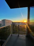 Modern High Rise - 2BR 2BA, Pool, Gym, and Amazing Sunset Views!