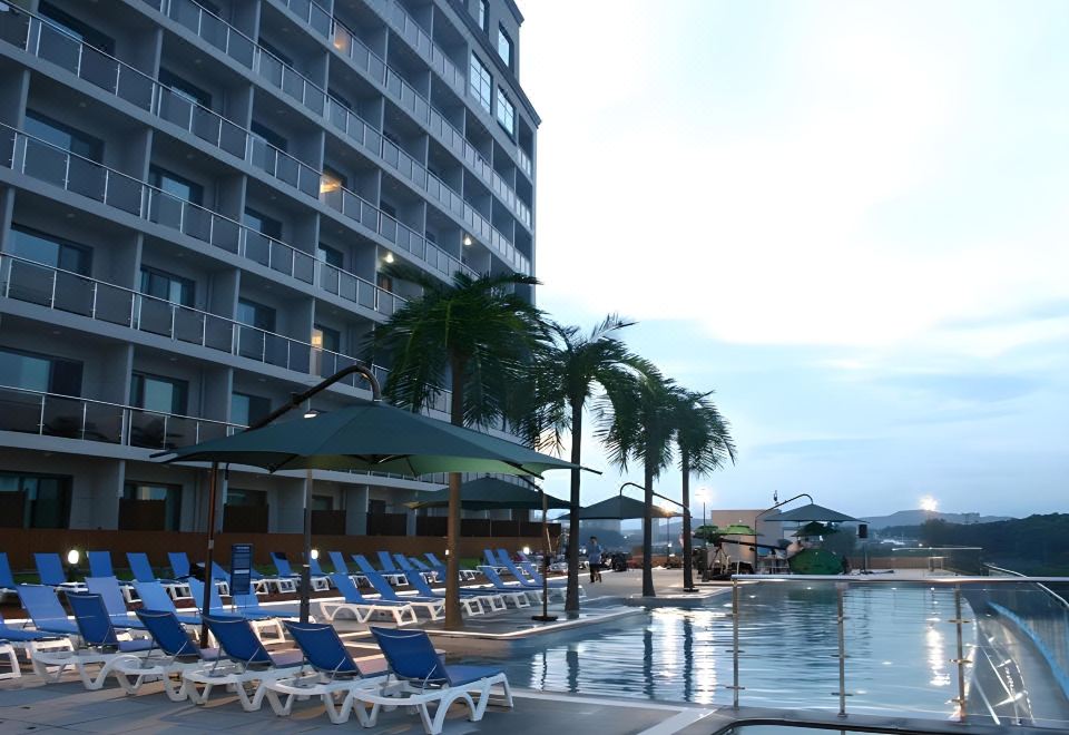 썬밸리 호텔 워터파크 또는 외관