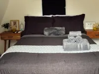 Glamp in this Cozy Tiny A-Frame Cabin: Electricity, Heating, AC, Wi-Fi & Hot Tub