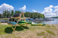 Poolside Access and Patio - Charming Suite Escape