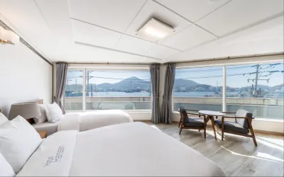 한산호텔 미래사 편백나무숲 주변 호텔