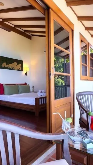 ห้องพักมาตรฐานเตียงใหญ่พร้อมเตียงใหญ่