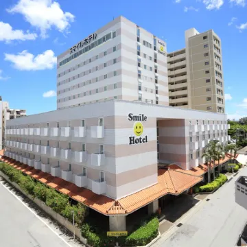โรงแรมสไมล์ นาฮะ ซิตี้ รีสอร์ท โรงแรมใกล้หาดนามิโน่