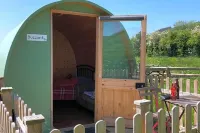 Green Dragon and Kitchen Pod - Sleeps 2 & Parking Hôtels à : Welshpool