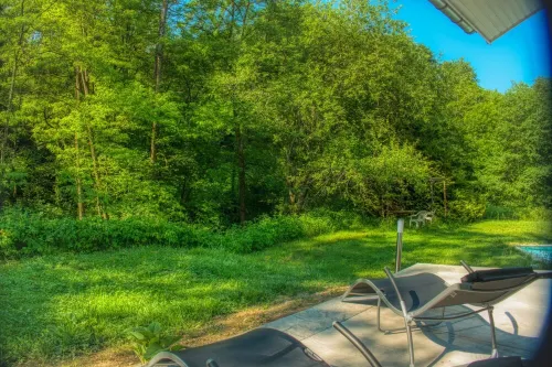 Contemporary villa with pool, spa and sauna in the heart of unspoilt nature