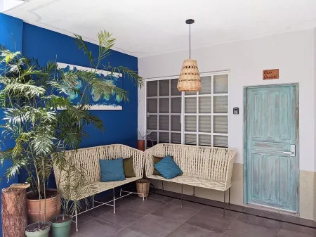 Near beach w/Pool, Optic Fiber, AC & King bed