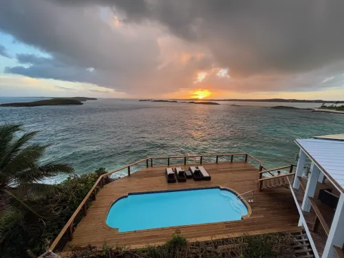 RockPoint:  Stunning waterfront villa with the most beautiful view on Elbow Cay