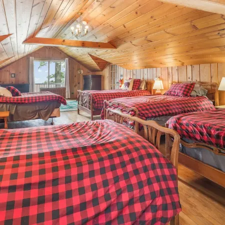 Higgins Lake - One Of A Kind Lakefront Lodge! Отели в г. Джерриш Тауншип