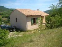 Villa in the gorges Méouge overlooking the valley