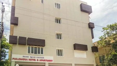 Philomena Hotel & Apartment Отели рядом с достопримечательностью «Parisutham Nagar Playground»