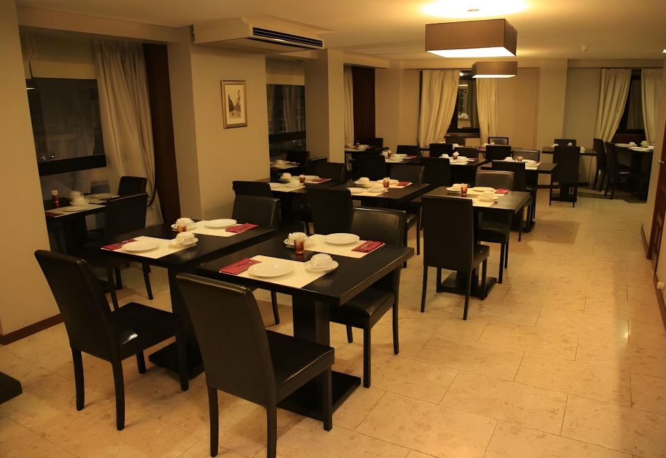 호텔 다 볼사의 내부 복도 또는 객실