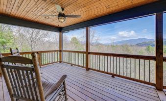 Smoky Mountain Cabin Rental Game Room, Fire Pit!