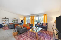 Luxury Oasis w Pool Hot Tub Fire Pit Games Big Yard Larrea by AvantStay