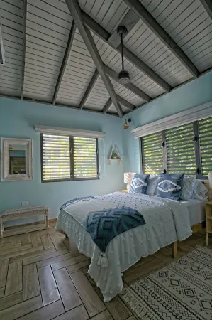 Cocoloba Deluxe 1- Beach front casita steps from the beach and Popular Beach Bar