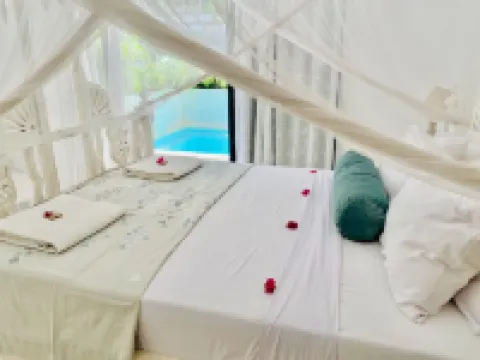 One bedroom villa for 2 adults with private pool