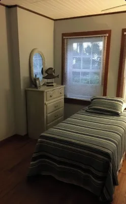 Quaint cottage across the street from the beach.