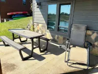 Modern 4 bedroom Lake House on Private Lake near WI Dells/Castle Rock Lake