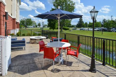 共有エリア ハンプトン イン ローマの写真