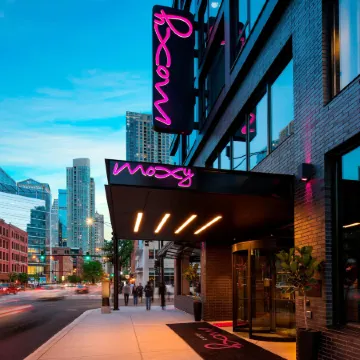 Moxy Chicago Downtown Отели рядом с достопримечательностью «Голд-Кост»