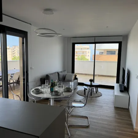Luxurious 2-Bedroom Apartment in Arenals del Sol with Pool and Sea Views