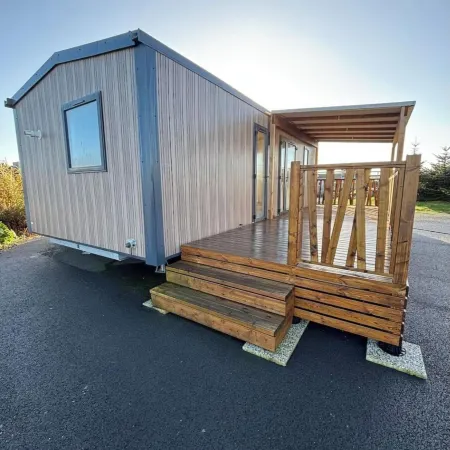 Caravan Bredene by the sea