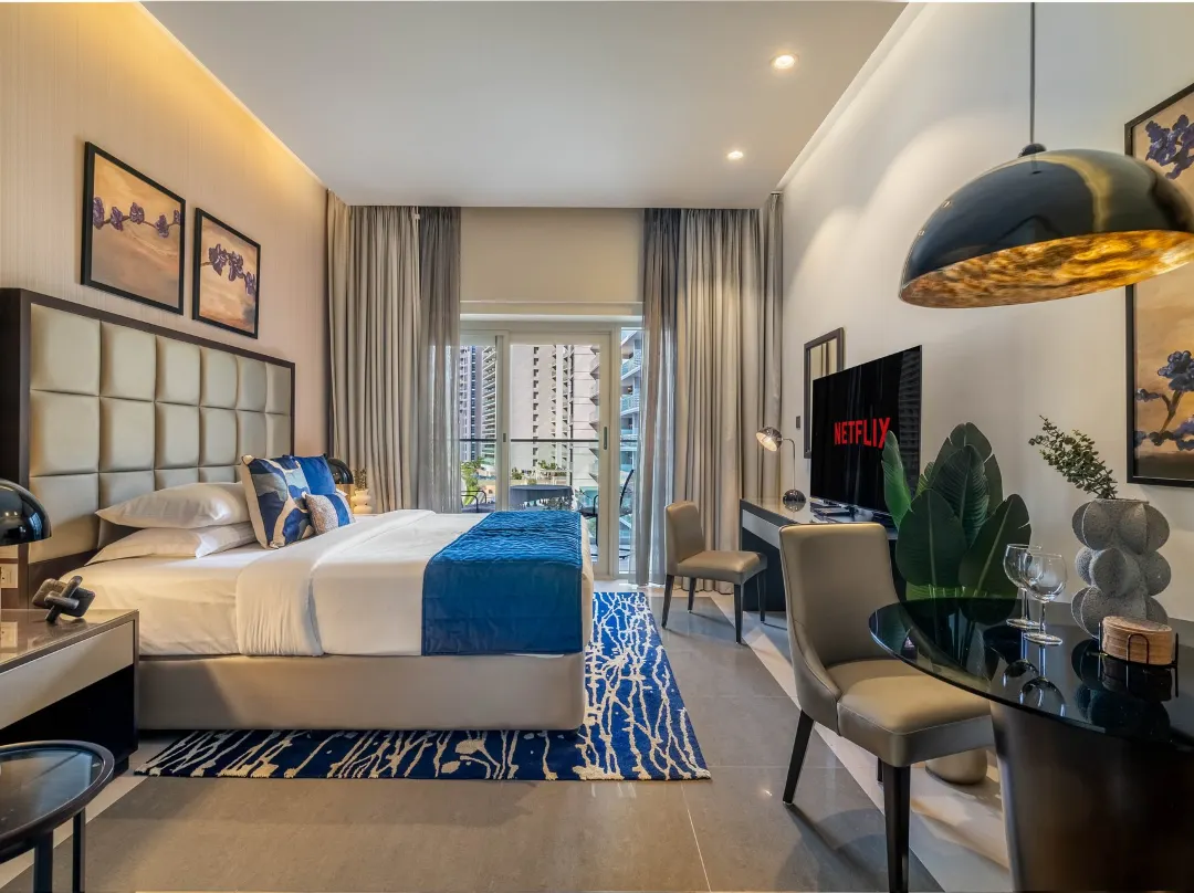 Guestready - City Nest | Balcony | Majestine Tower - Dubai
