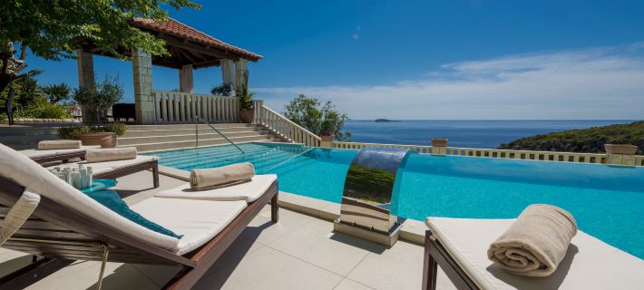 Villa Soline Luxurious Private Seaside Retreat Near Dubrovnik Hotéis em Mlini