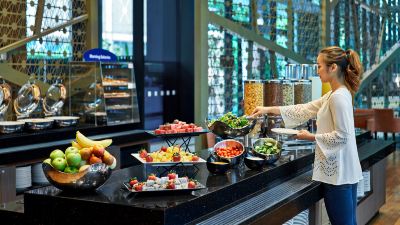 レストラン ホリデイ・イン エクスプレス シンガポール クラークキーの写真