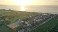 Almyros Beach - Mountain view
