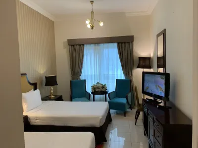 Al Manar Hotel Apartments Hotels near Mamzar Centre | مركز الممزر