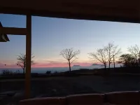 Kuju Kogenso Hotel - Bergblick