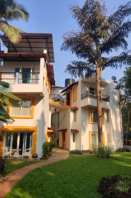Jungle Hut- Annabelles Beach Apartments at Bernard Simao Calangute Hotel in zona नेओमीस सालों & स्पा, ले मरीडियन