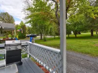 Modern Rustic Retreat w/Private Trails & Stream Hotels in Hamilton Township