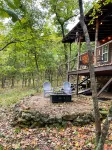 Off Grid tiny cabin on riverfront property