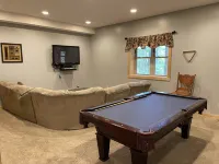 Spacious cabin surrounded by nature… w/ Pool table, Firepit....