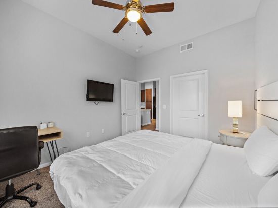 New Lake view King bed apartment by the NRG