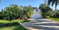 Family beach home! Fully renovated on water w/pool, boat dock & nearby beach