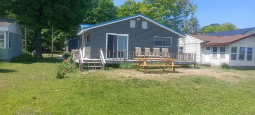 2 bedroom house on Manistique Lake