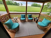 Cozy Cabin with Hot Tub, Fire Pit, Game Room -Near Deep Creek Lake