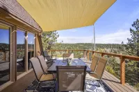 Pikes Peak A-Frame Retreat w/ Hot Tub & stunning mountain views.  Pets welcome!