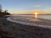 Oceanfront Home; A Coastal Maine Woodland Retreat