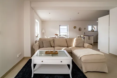 Quiet, ground-floor apartment just outside Quedlinburg, perfect for families