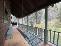 Spruce Moose Lodge: creek-front rustic cabin in the San Juan National Forest