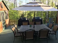 Lake Winni, walk to the beach, boat ramp, 3 acres, pool table, firepit, canoe