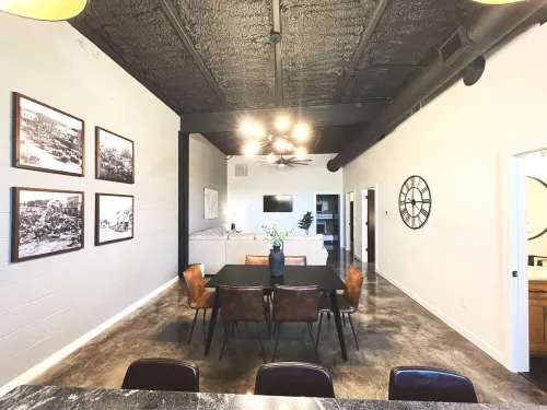 NEW!  The Flats - Industrial/modern loft within walking distance to downtown!