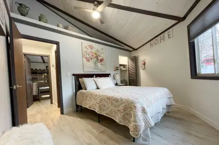 Winter is here! We are very close to the slopes.