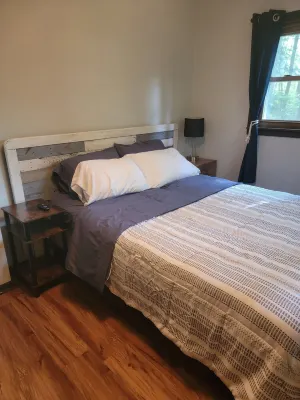 Cozy Cabin walking distance to BEAUTIFUL Higgins Lake!